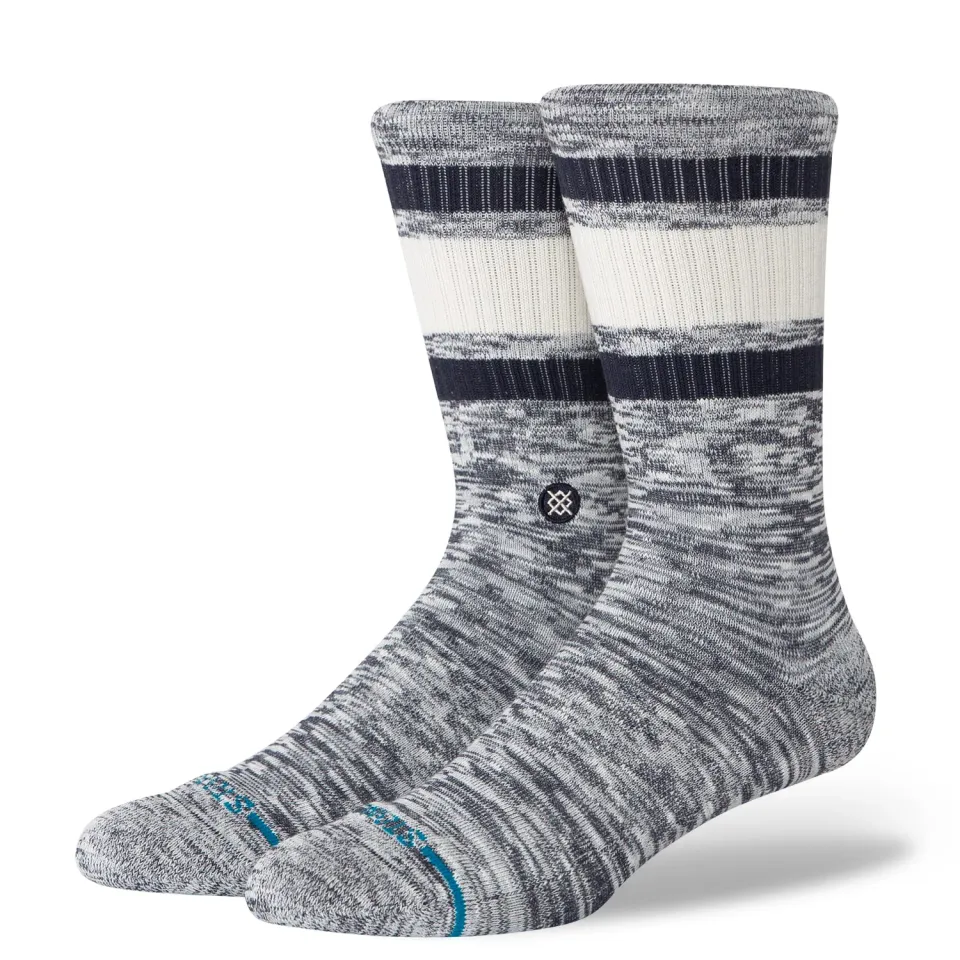 Stance Slub Boyd Crew sokker Blå bomuld medium