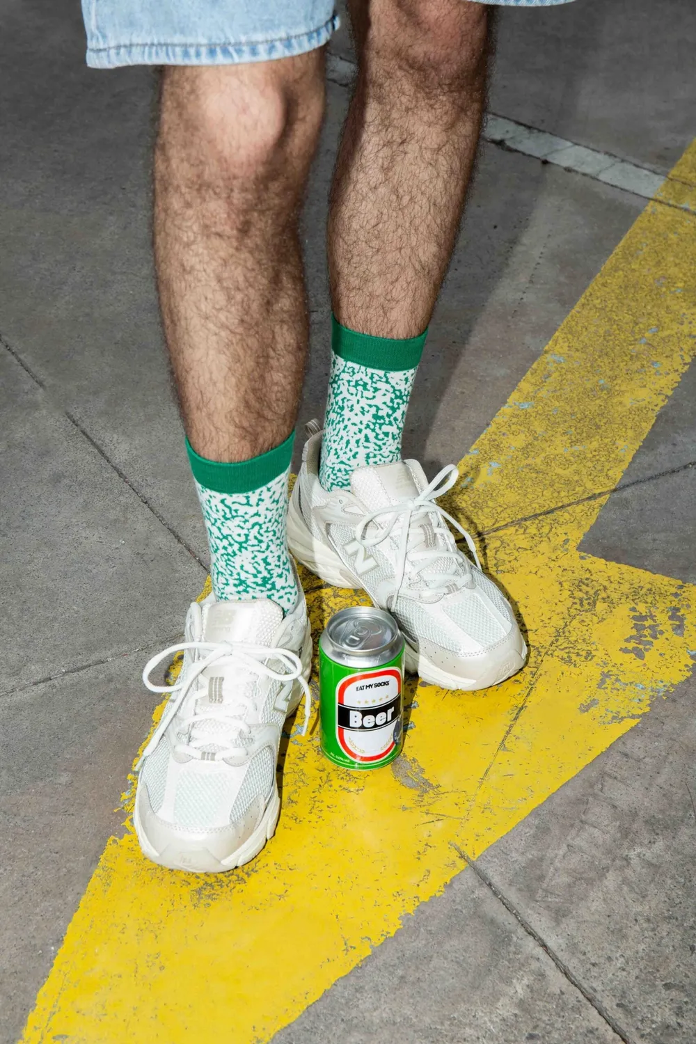 Eat My Socks Beer sokker 1 par øl gave