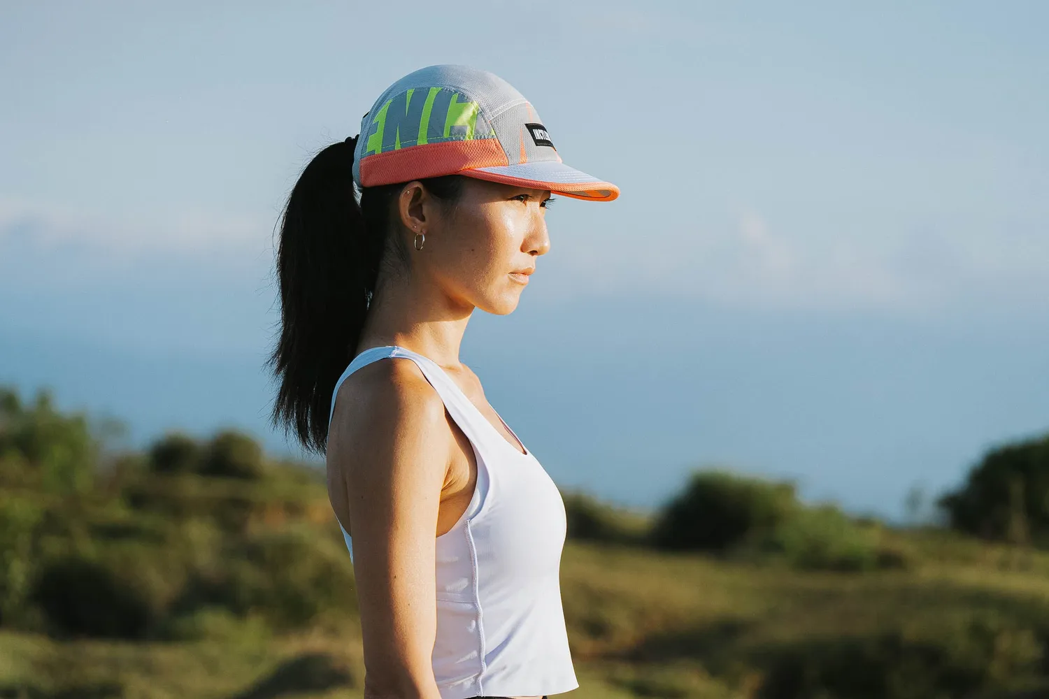 Incylence Trail Running Cap Neon Storm kasket One Size