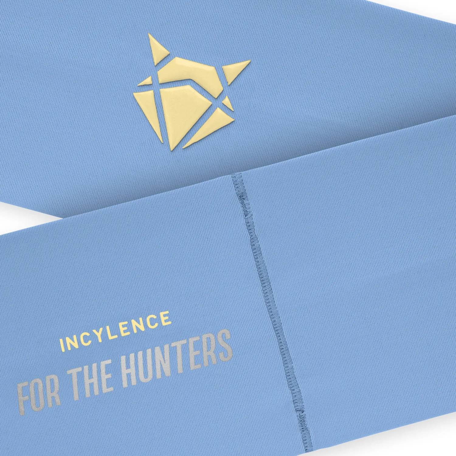 Incylence Headband V1 Sky Blue Yellow pandebånd bredt
