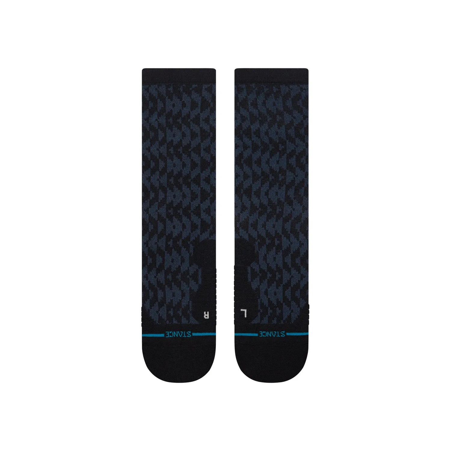 Stance Digzig Light Crew løbestrømper Sea Blue – let dæmpning