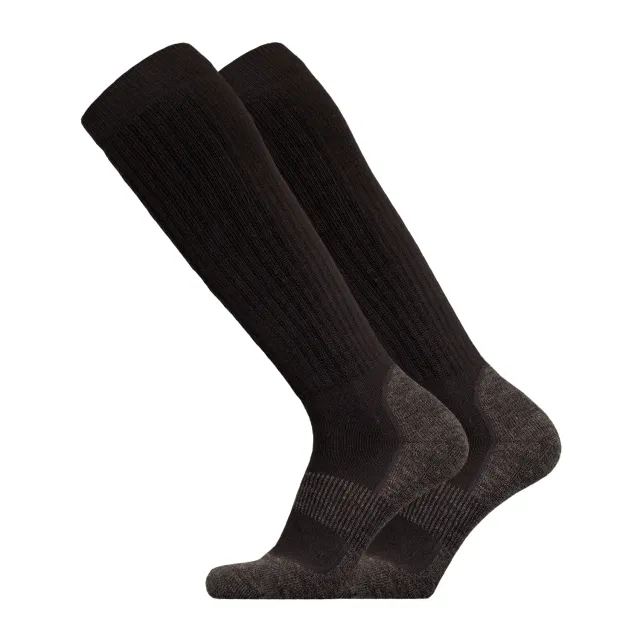 Uphillsport Operator Tactical 4-Layer Comfort H3 knee sokker sort bambus