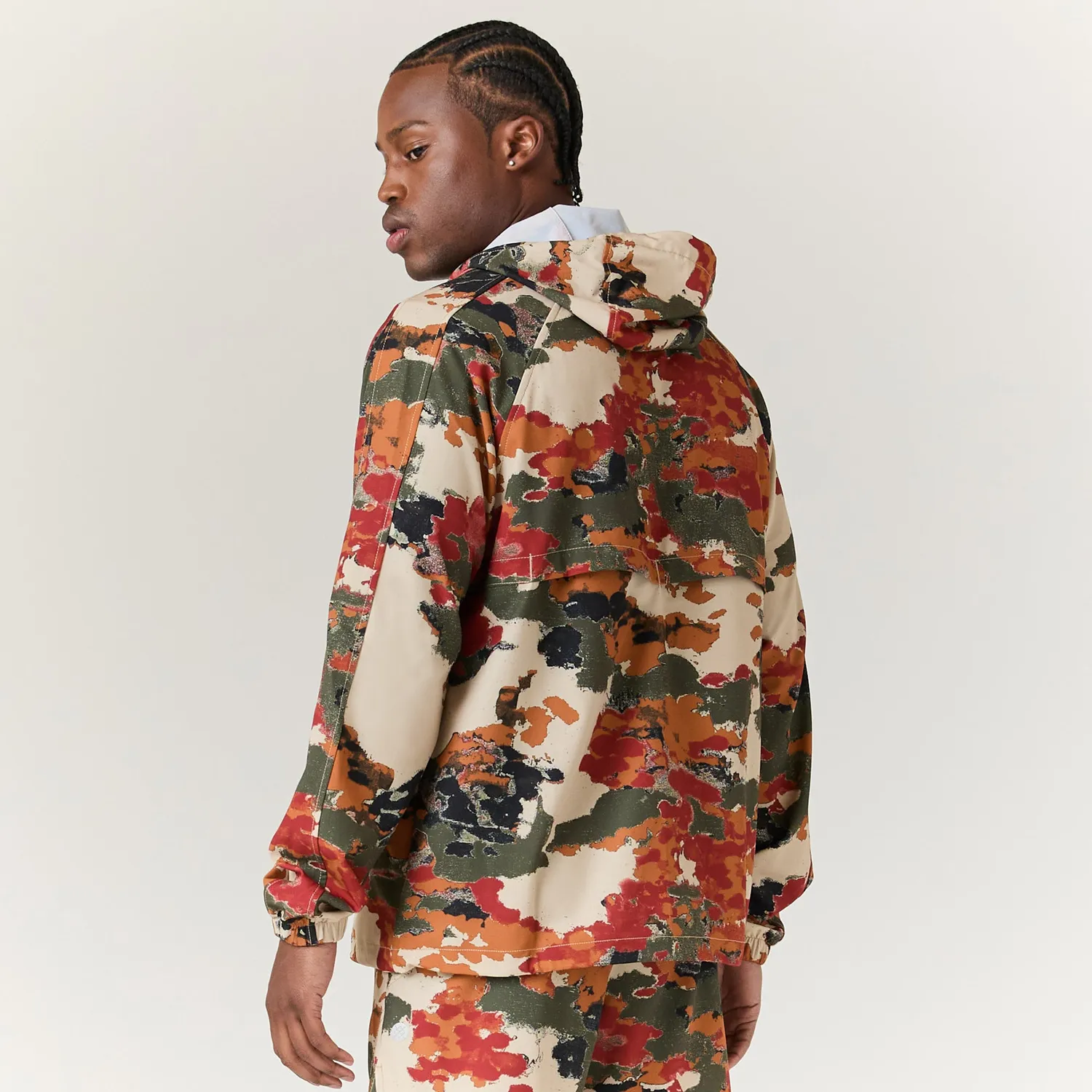 Stance Warm Up løbejakke camo let