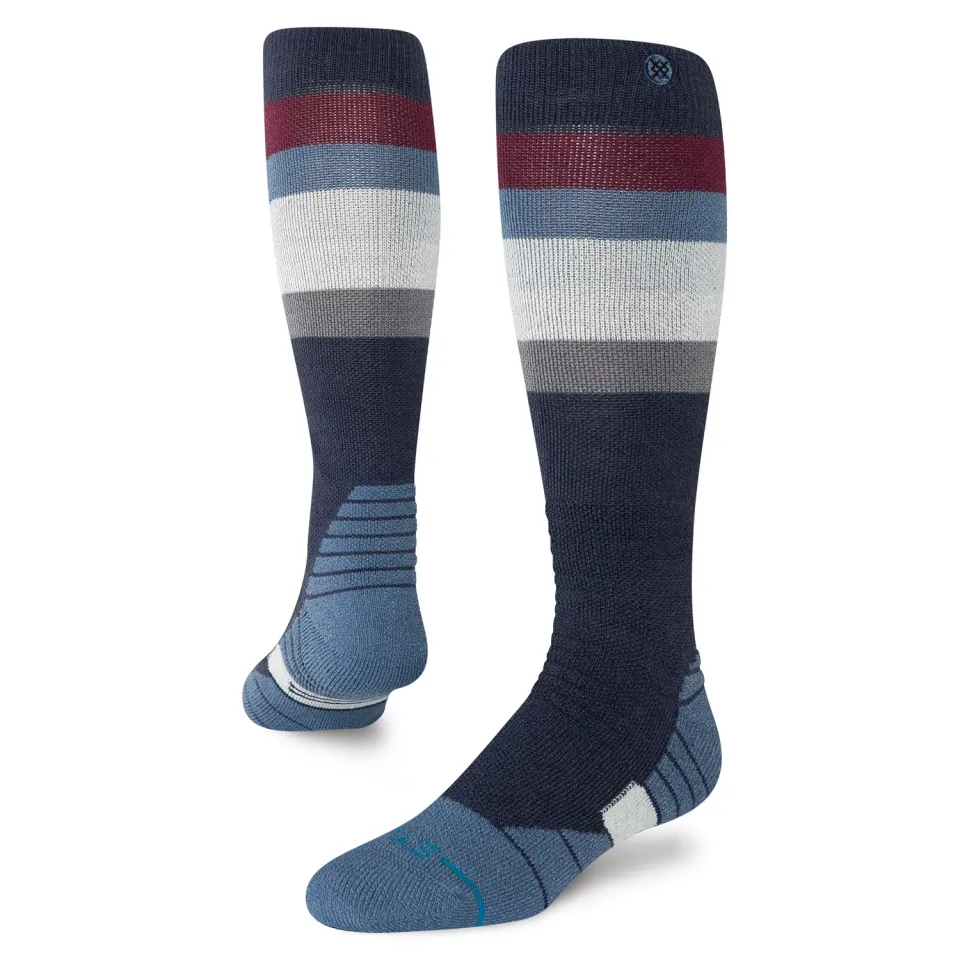 Stance Maliboo Mid Wool skisokker navy merino