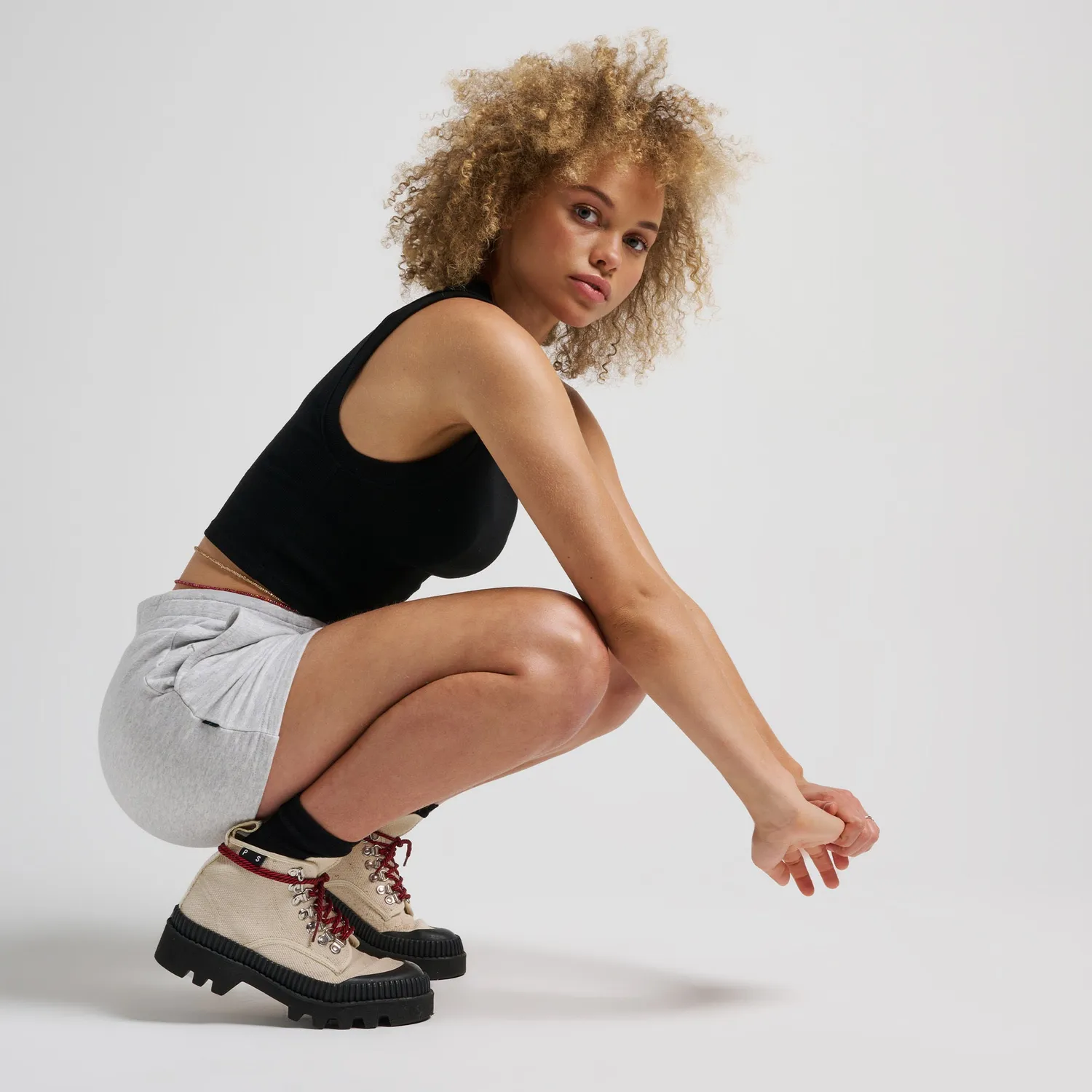 Stance Shelter shorts dame grå bløde