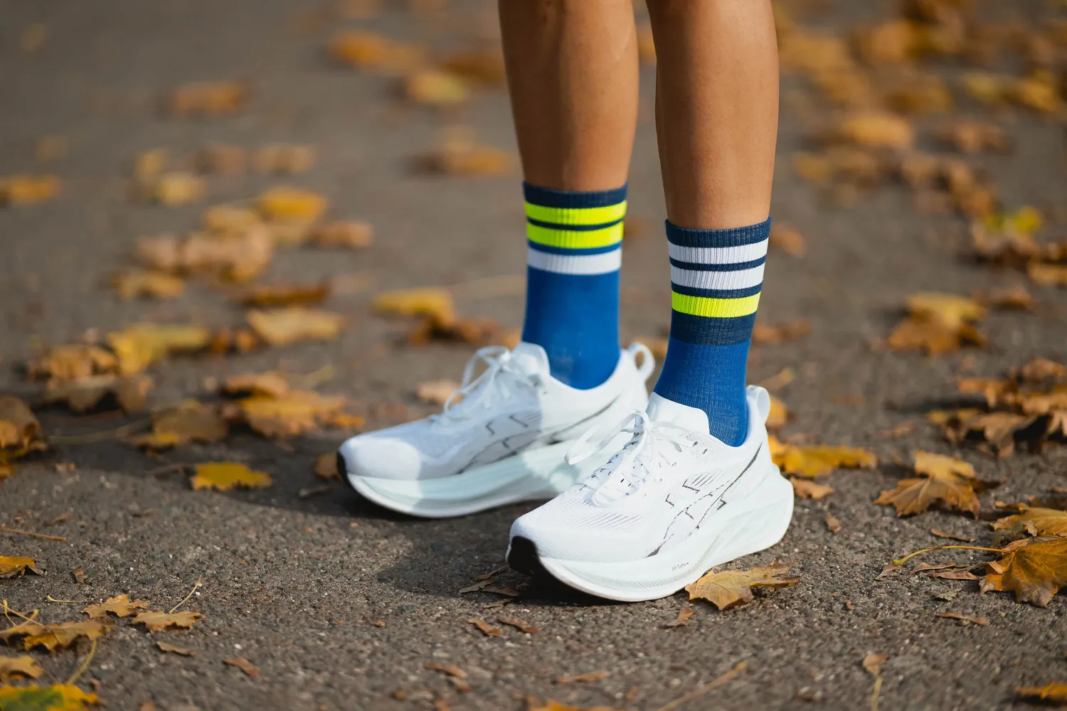 Incylence Merino Strive sokker blue canary merinould
