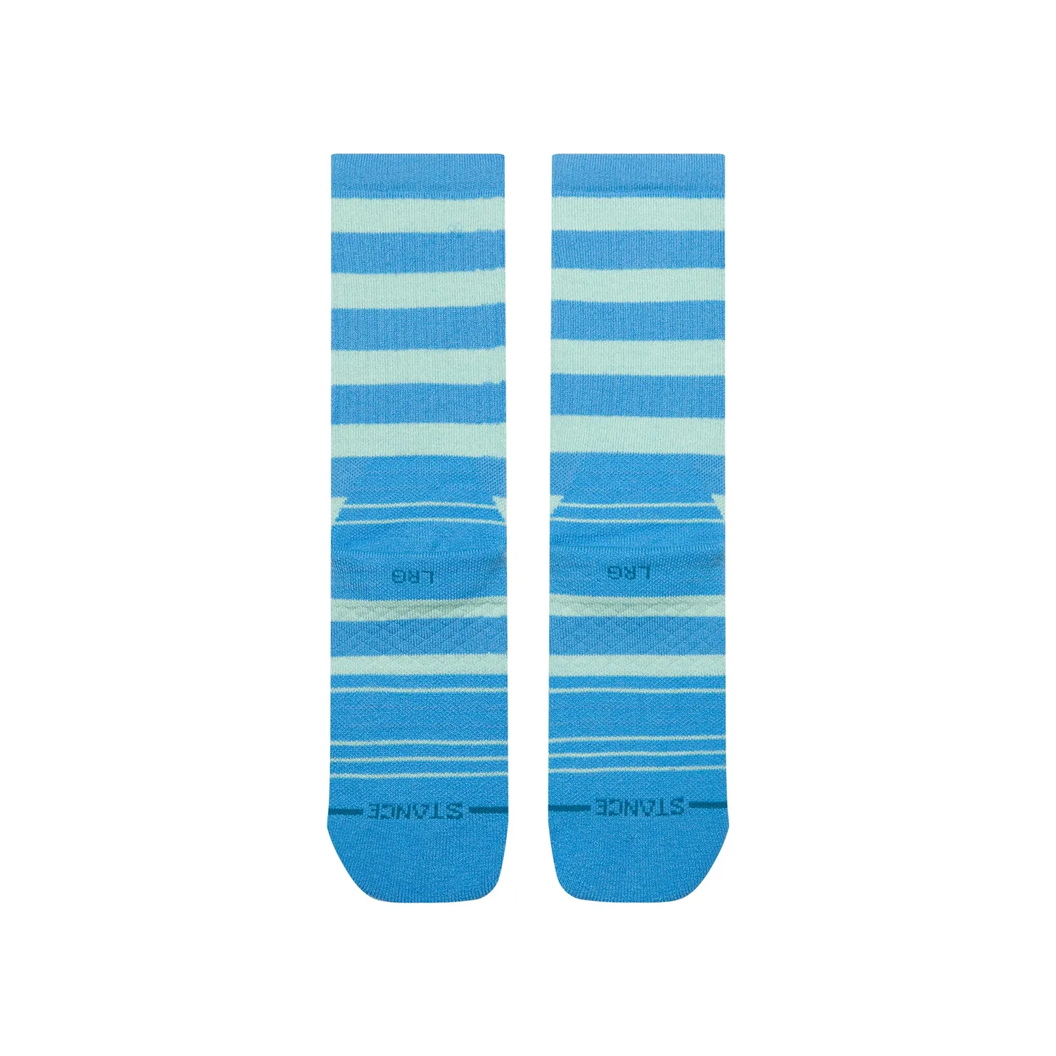 Stance Striped It Hike Crew sokker electric blue medium