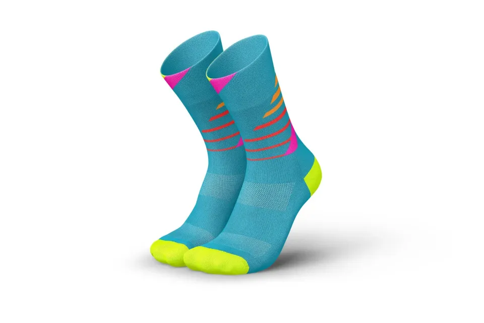 Incylence Running Ladders løbestrømper blue pink