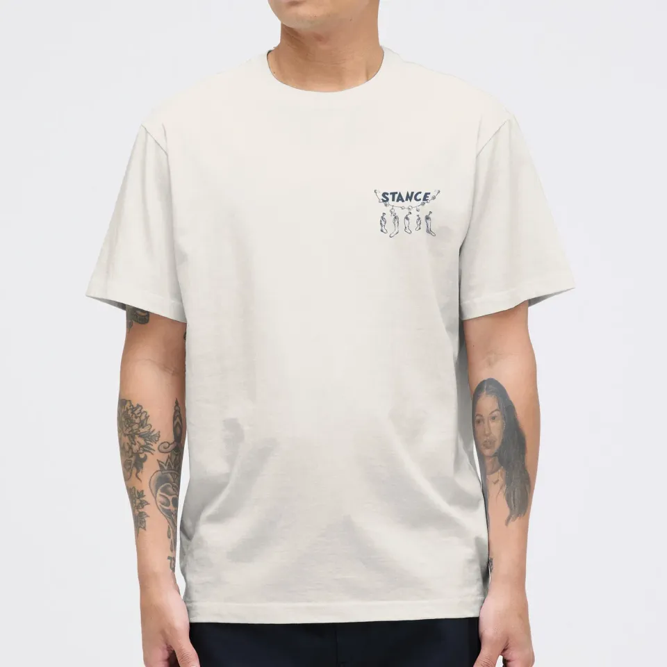 Stance Grinch Merry Merry t-shirt canvas bomuld