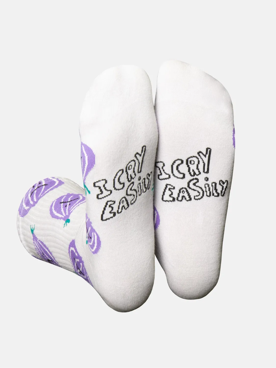 Eat My Socks Crying Onions sokker flat-pack løg
