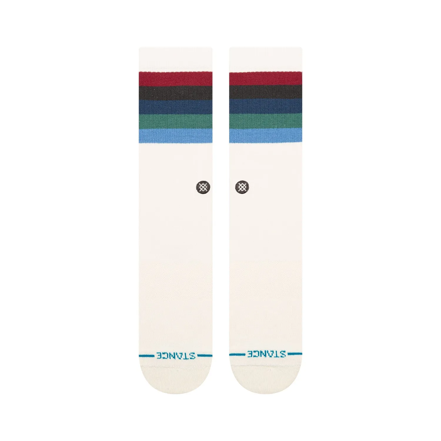 Stance Maliboo Crew strømper canvas – bomuld