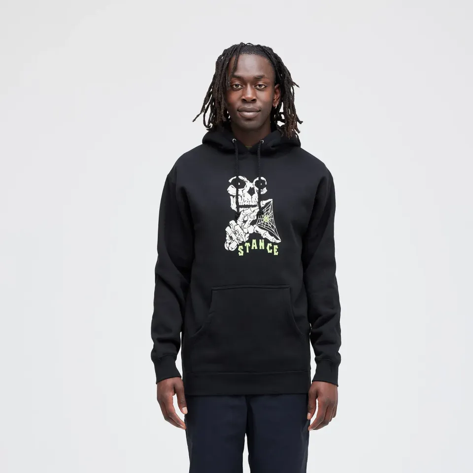 Stance Itsy Bitsy hoodie sort bomuldsblanding