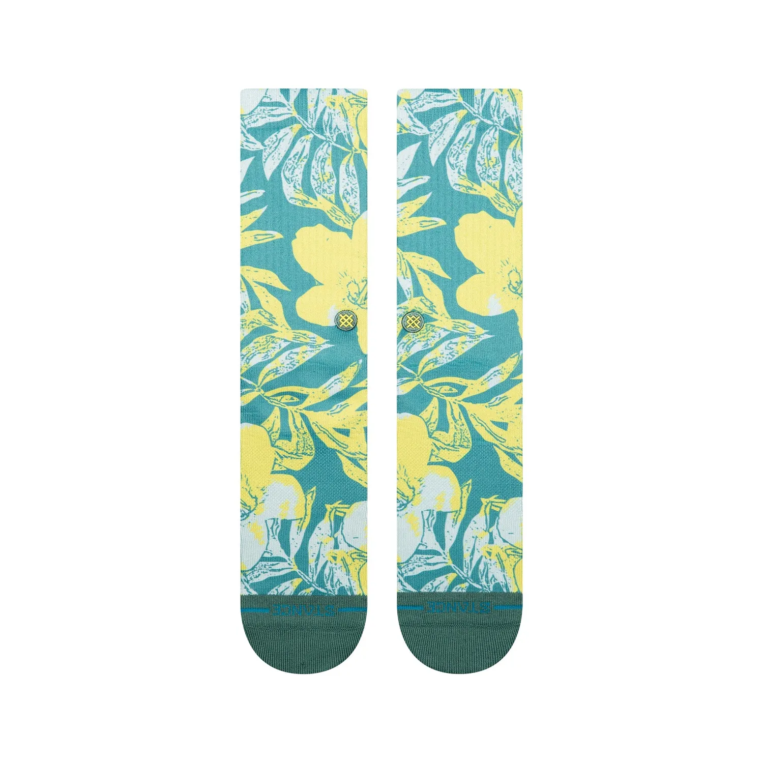 Stance Lihue Crew strømper grøn – medium polstring