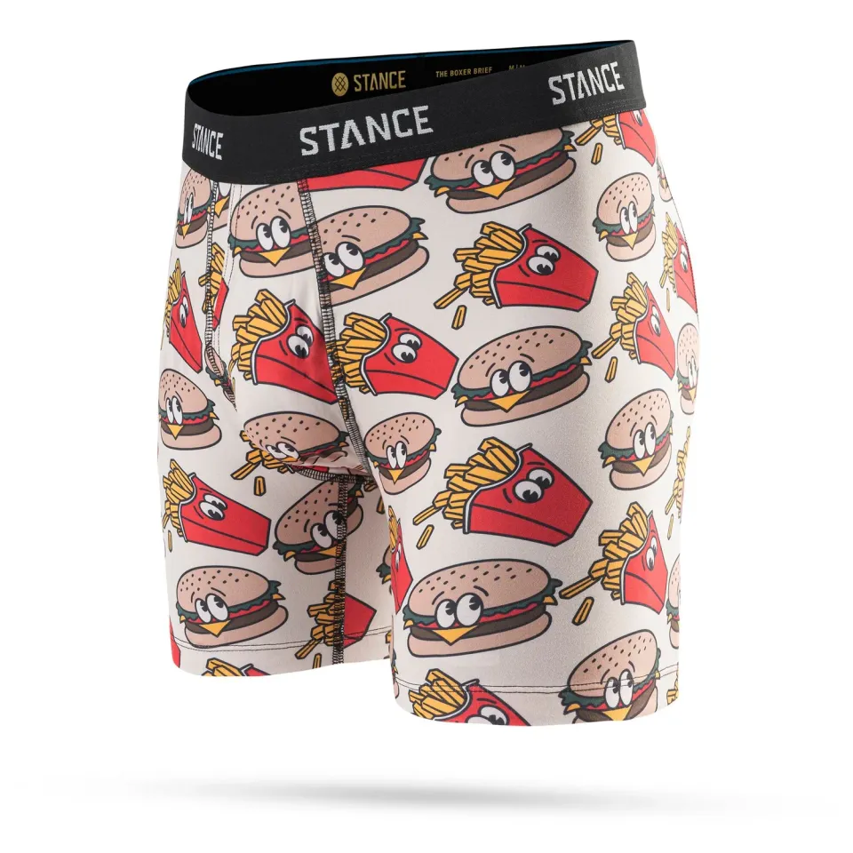 Stance Burger and Fries boxershorts multi polyester