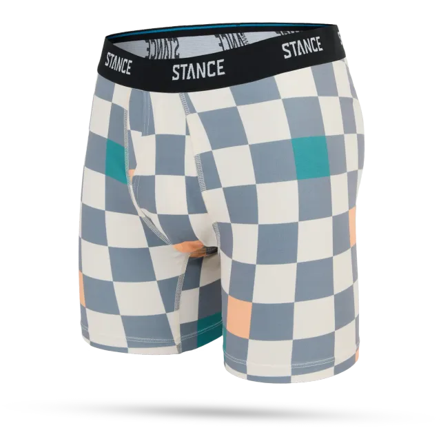Stance Chef Check Boxer Brief underbukser Mango polyester