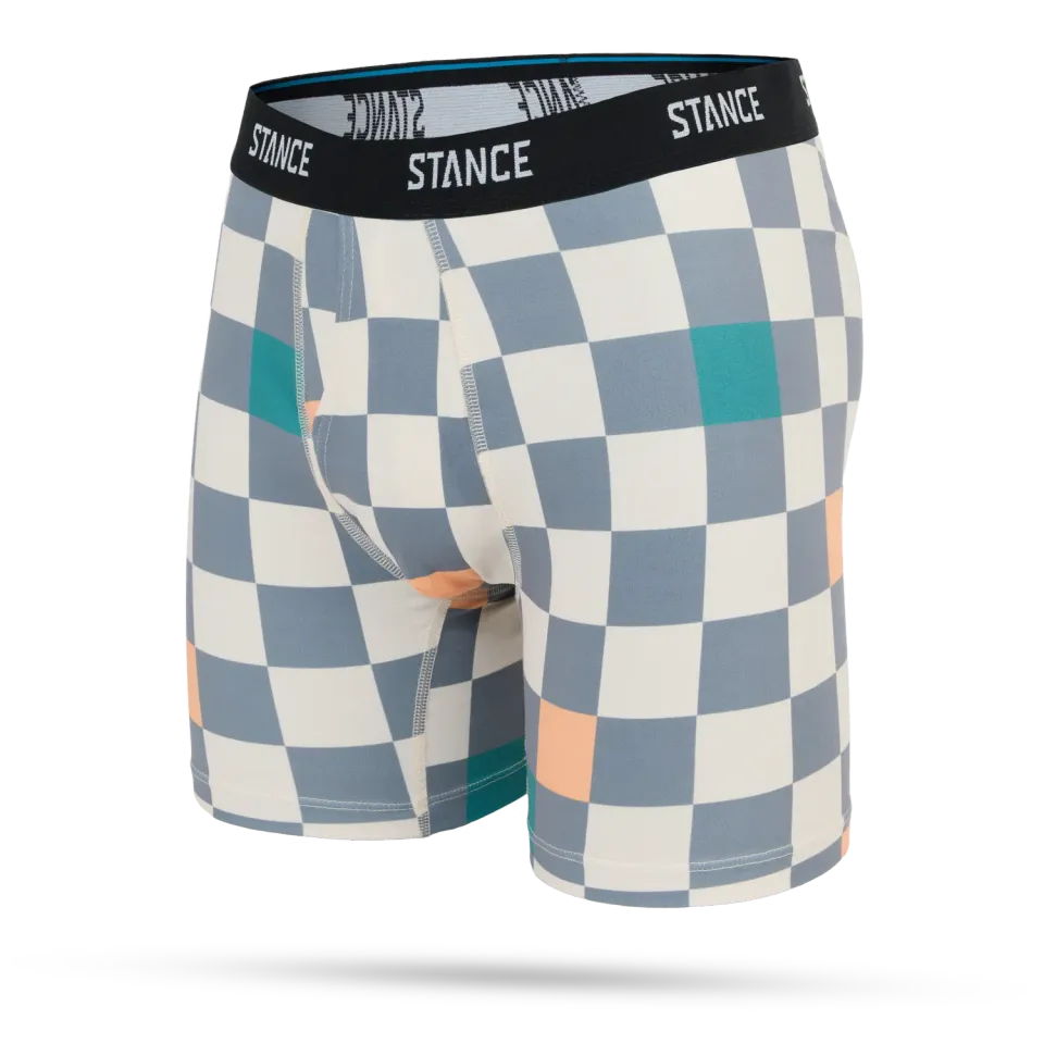 Stance Chef Check Boxer Brief underbukser Mango polyester