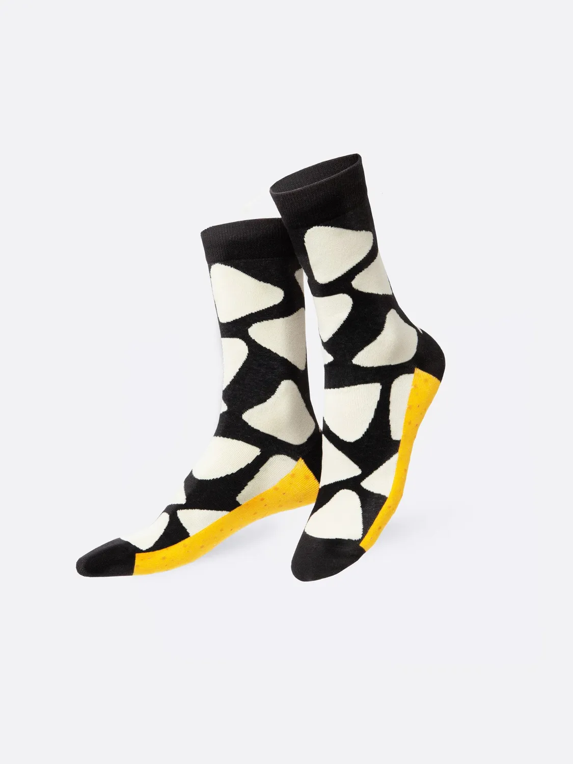 Eat My Socks Crunchy Nachos BBQ sokker sort