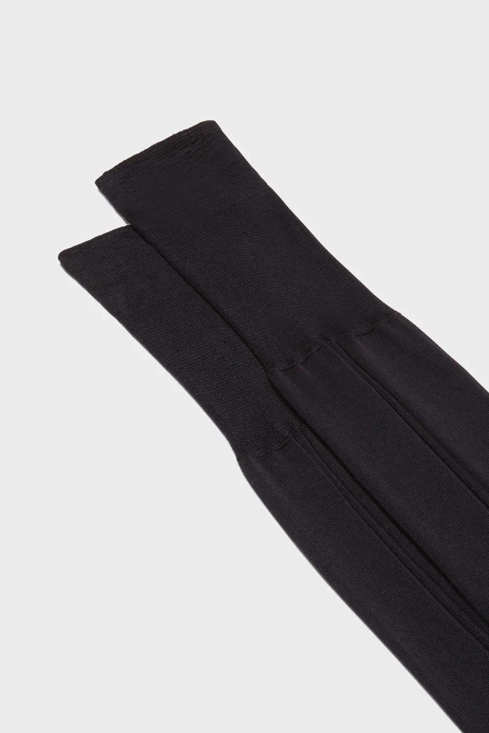 Bresciani Luxury Celio strømper navy silke
