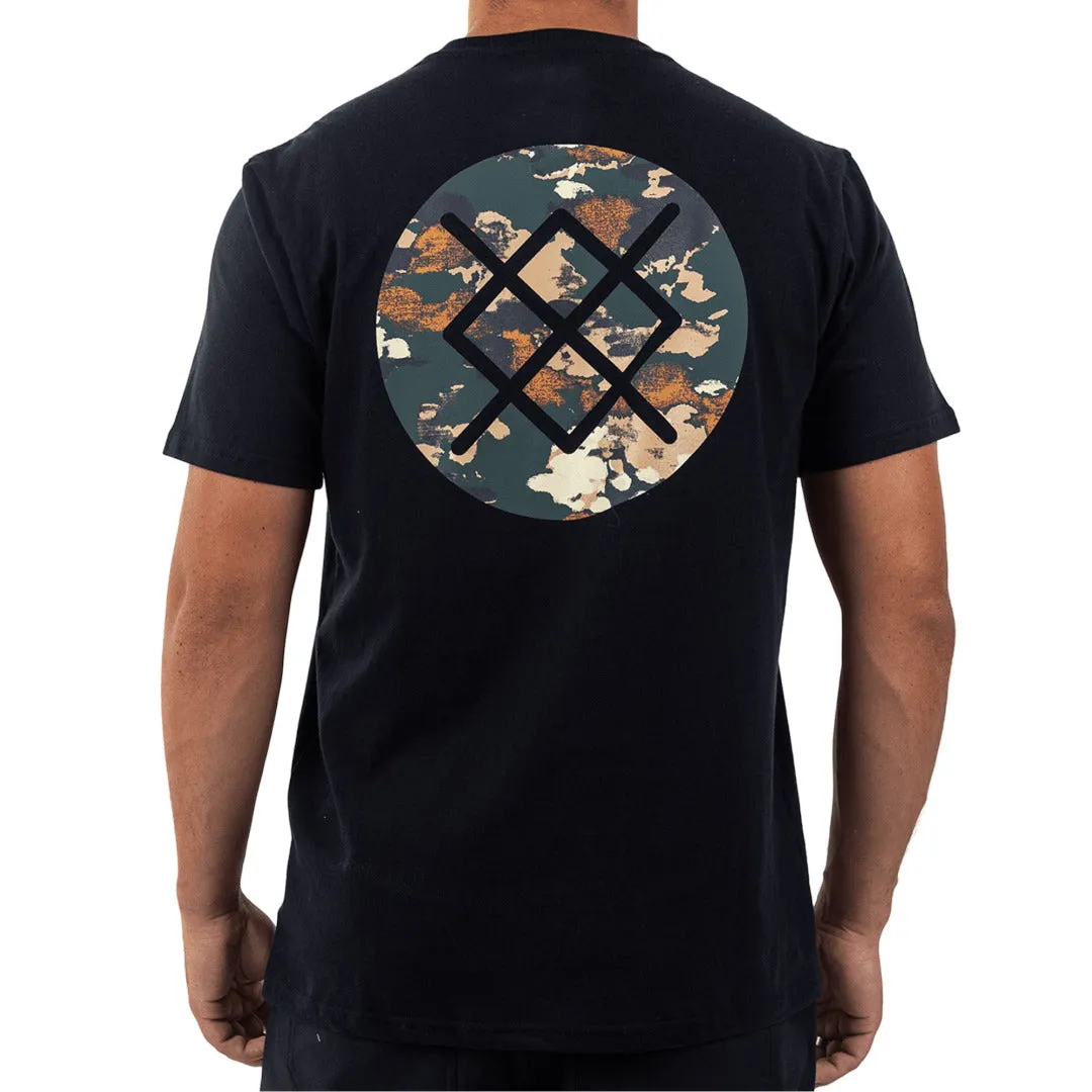 Stance Badge t-shirt Black 100% bomuld unisex