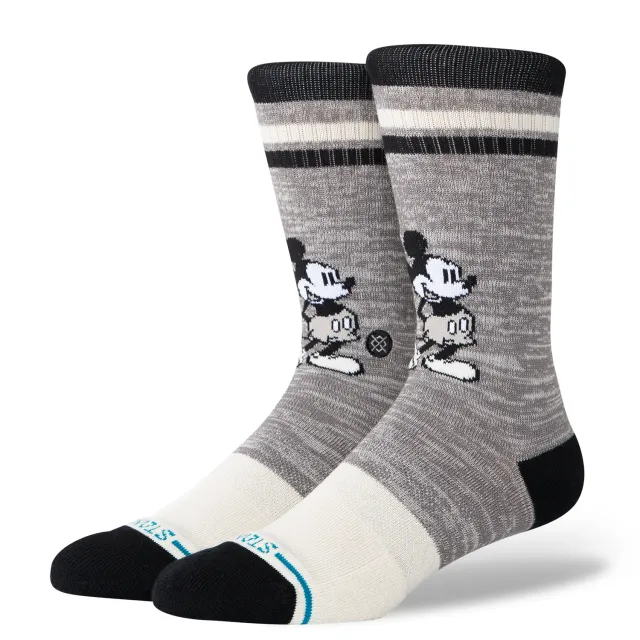 Stance Vintage Mickey Crew strømper multi bomuld