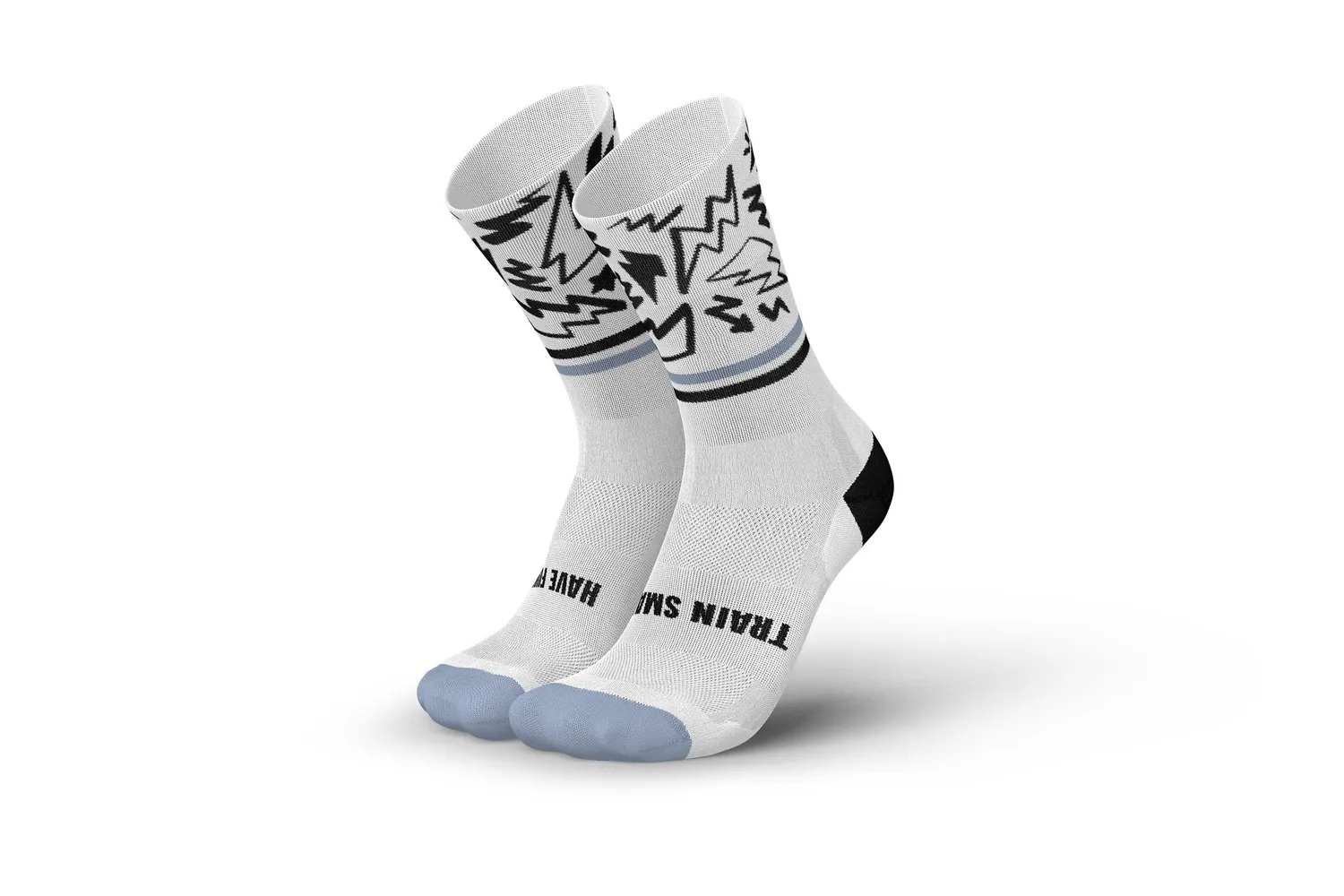 Incylence Ultralight Kick Ass V4 løbestrømper sort ultralet