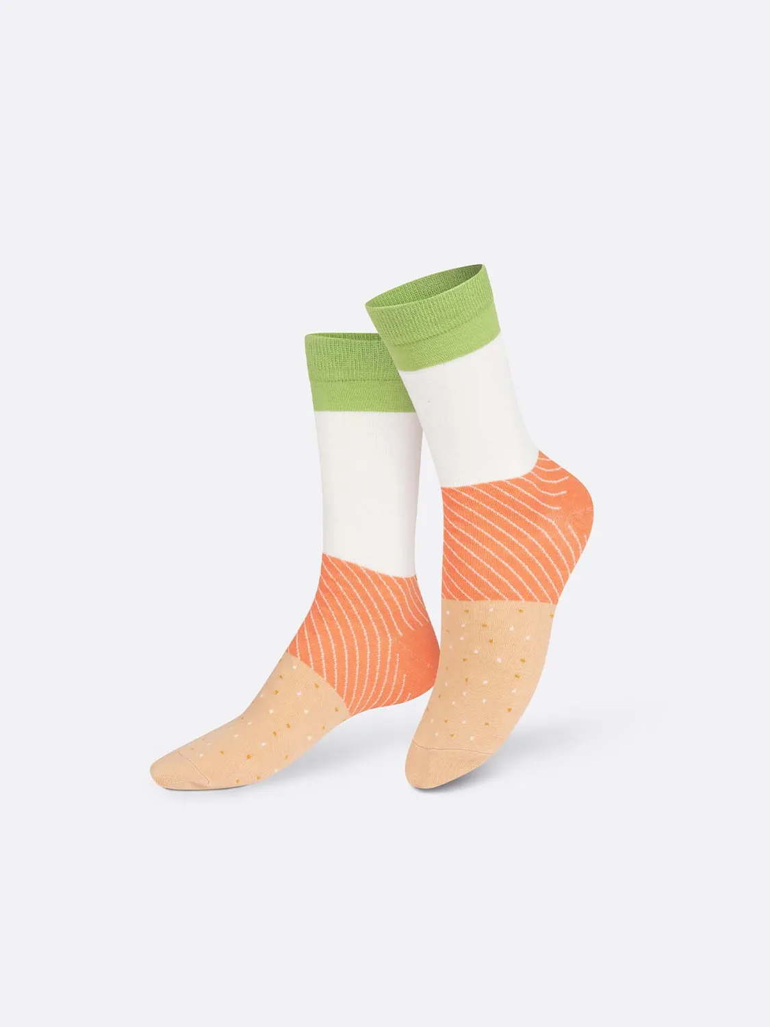 Eat My Socks Salmon Bagel sokker 1 par sjove