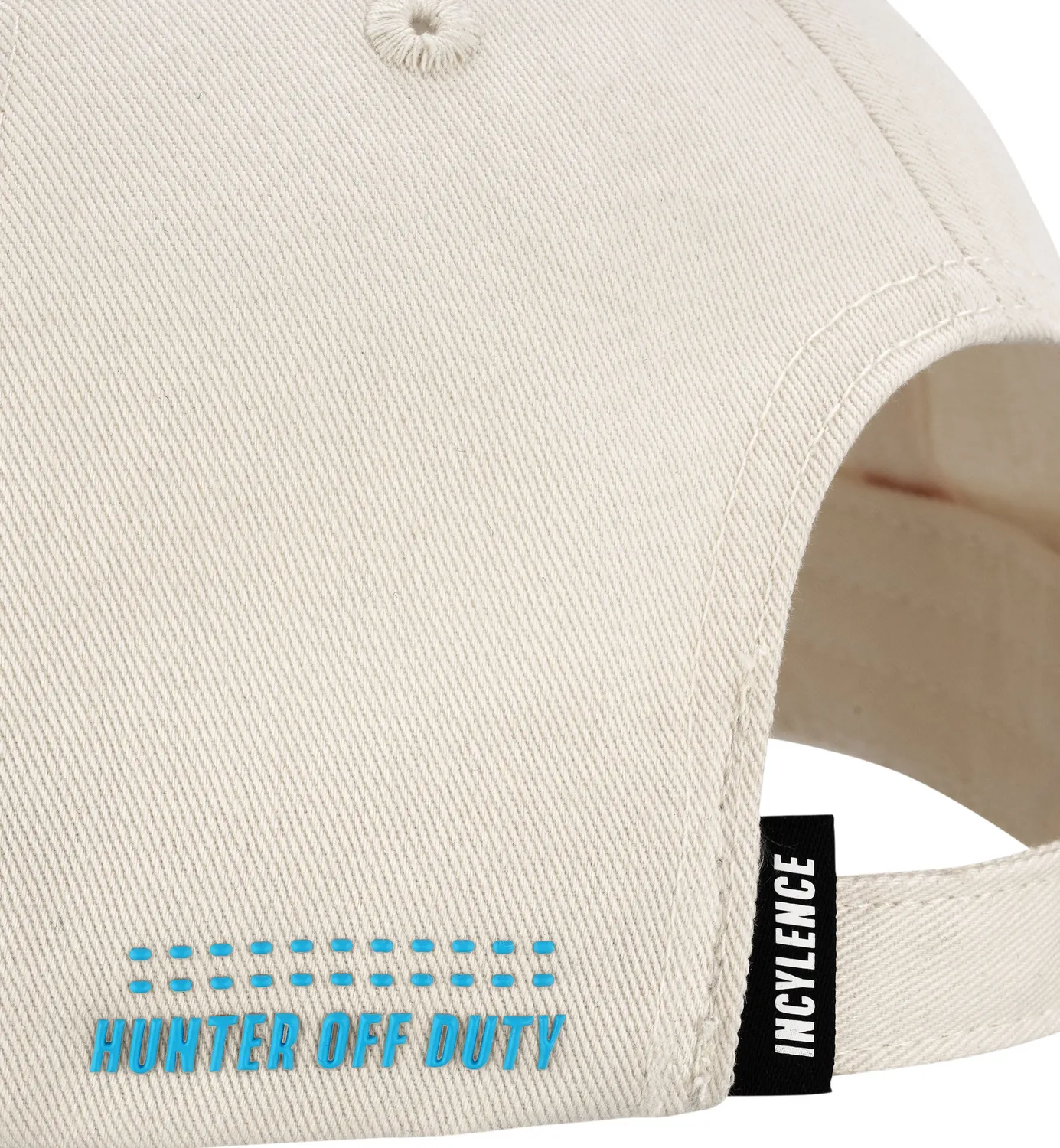 Incylence Base Cap V1 Off-White kasket bomuld