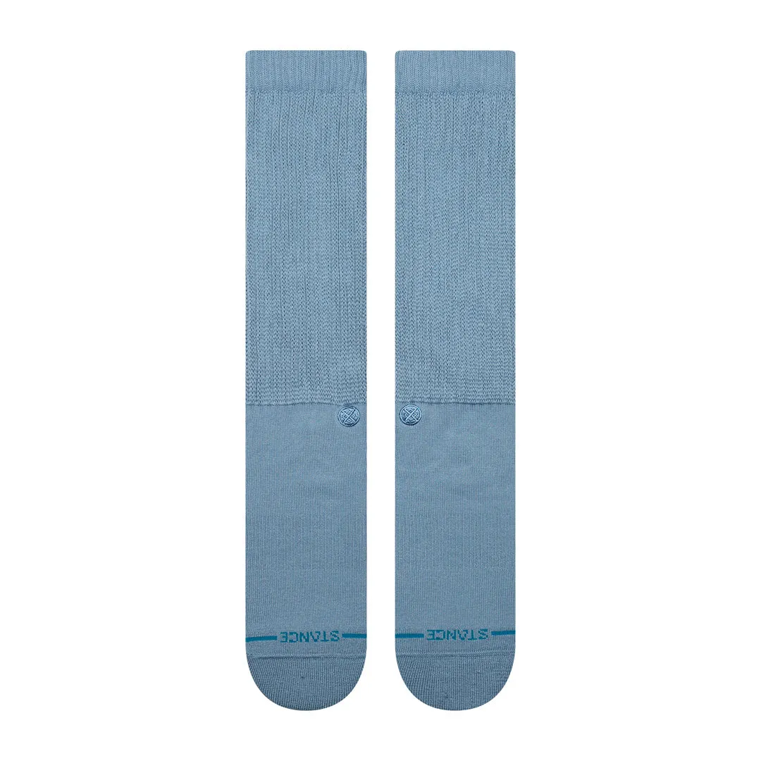 Stance Icon Slouch damestrømper windward blue bomuld