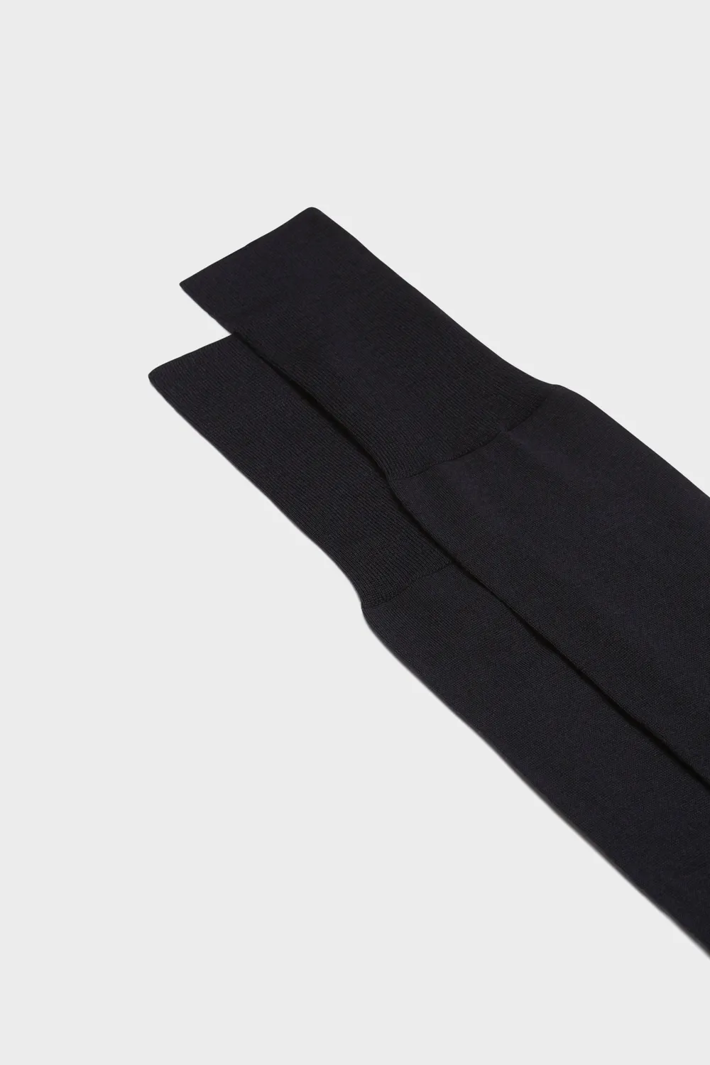 Bresciani Essentials Marco herresokker navy merinould