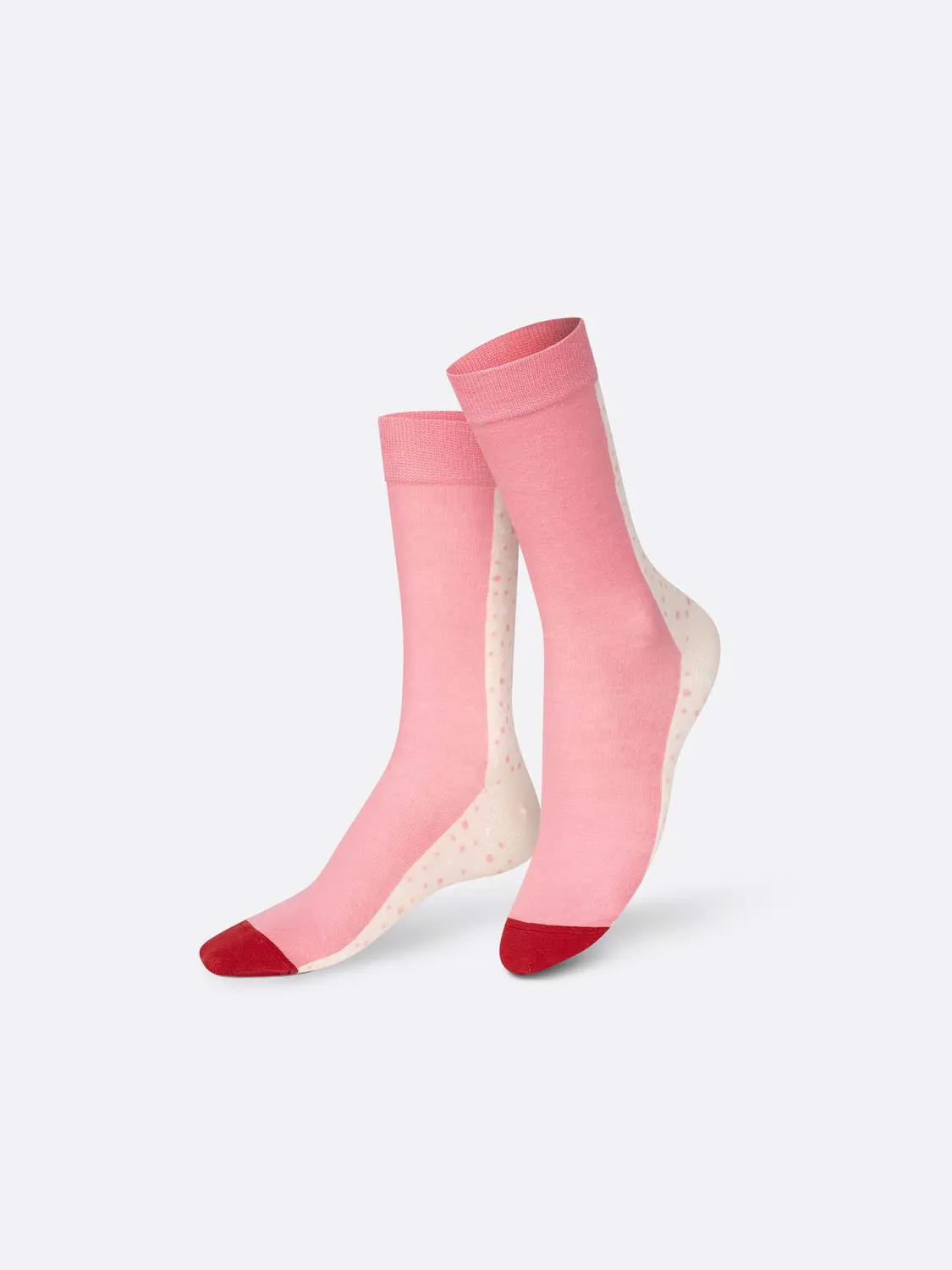 Eat My Socks Strawberry Cupcake strømper 3D cupcake