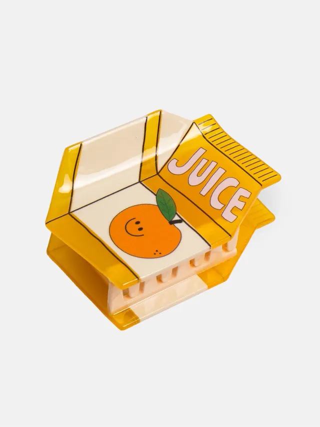 Eat My Socks Orange Juice hårklemme plantebaseret greb