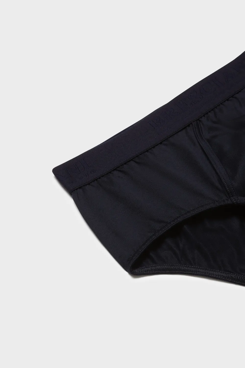 Bresciani Slip herreslip navy 100% bomuld