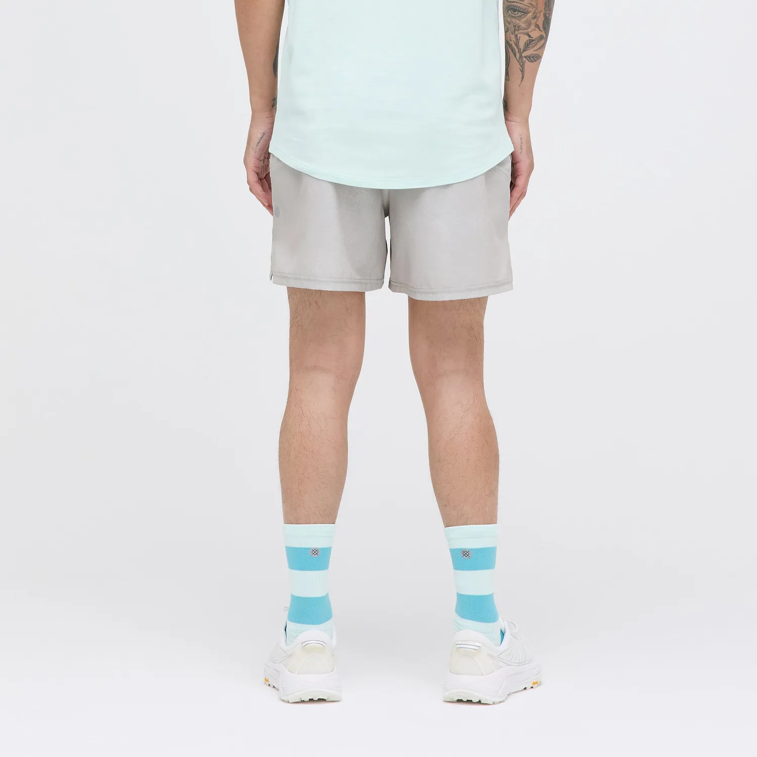 Stance Strike løbeshorts grå polyester til løb