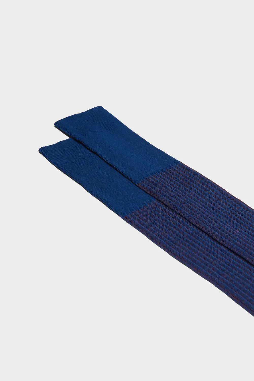 Bresciani Essentials Mario strømper bomuld cobalt