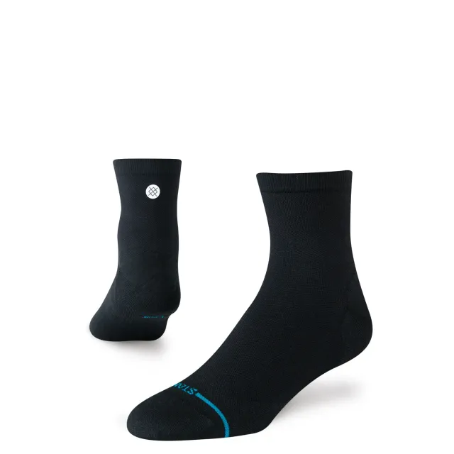Stance Solid Ultra Light Quarter sokker sort åndbar