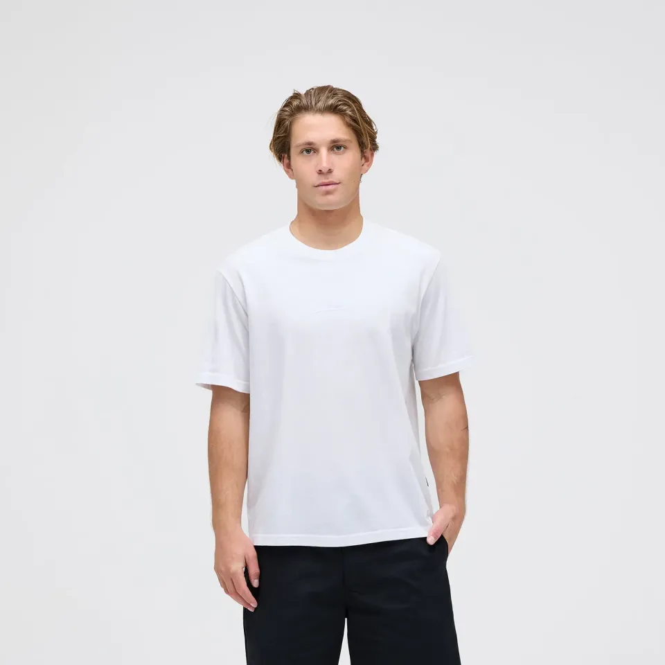 Stance Studio Organic Cotton T-shirt hvid økologisk bomuld