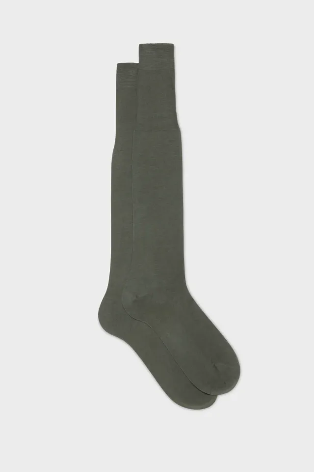 Bresciani Essentials Lorenzo herresokker medium grey bomuld