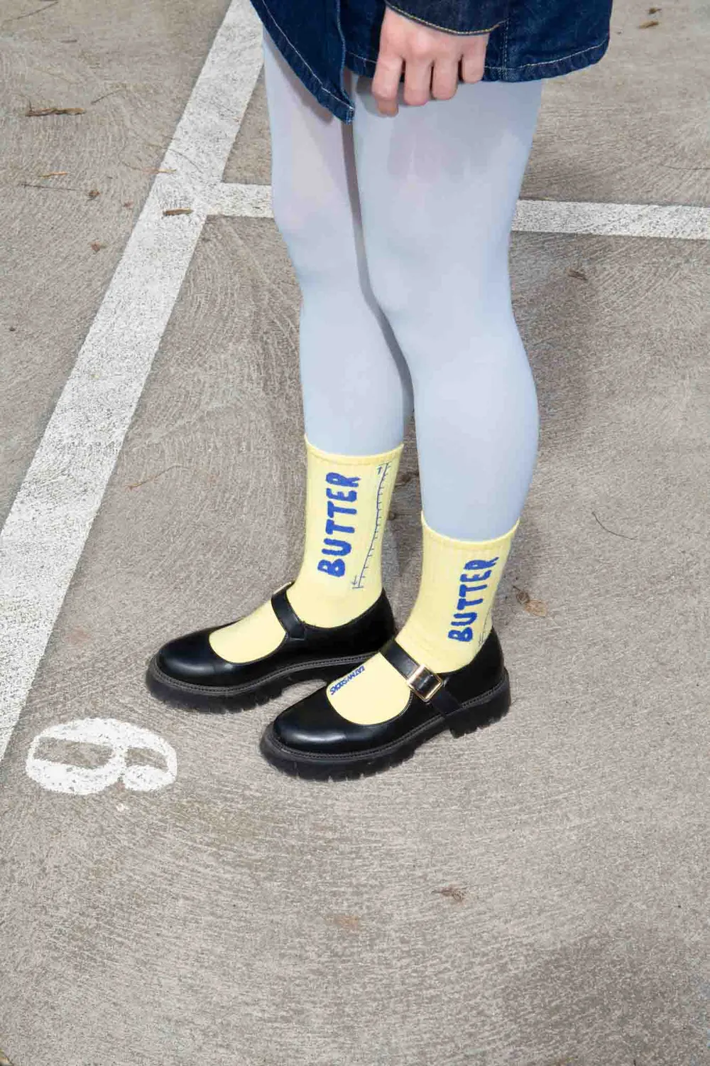 Eat My Socks Butter sokker flat-pack smør