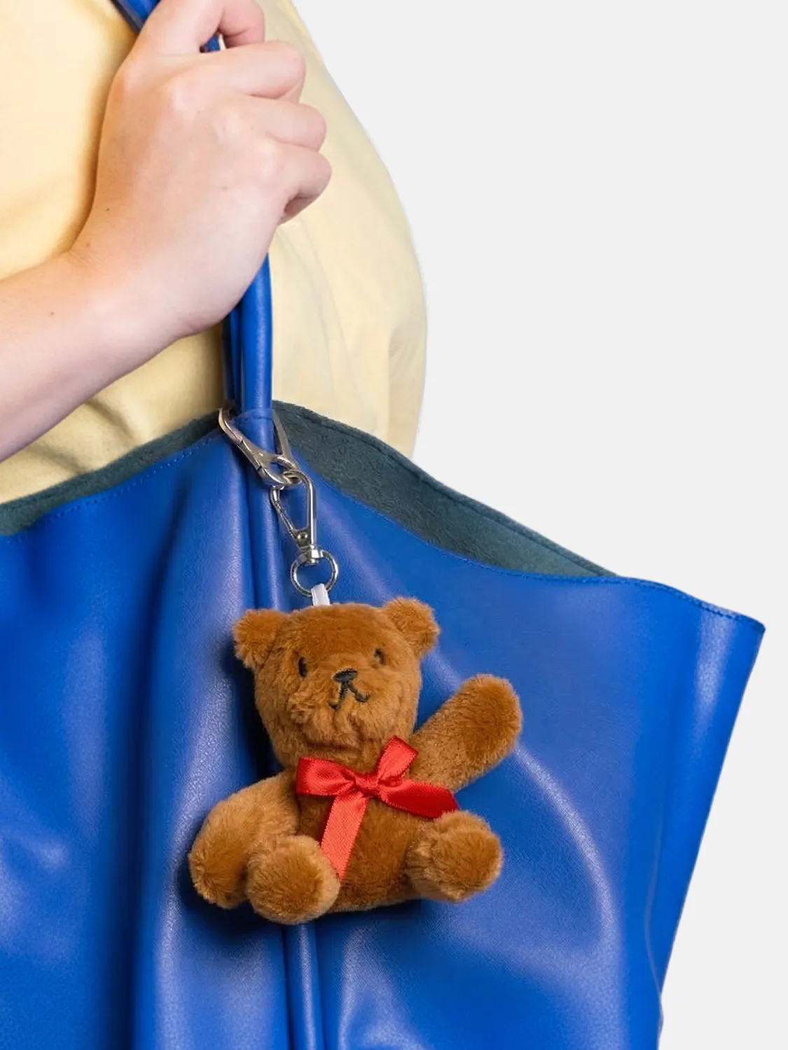 Eat My Socks Teddy Bear taskecharm plys bamse