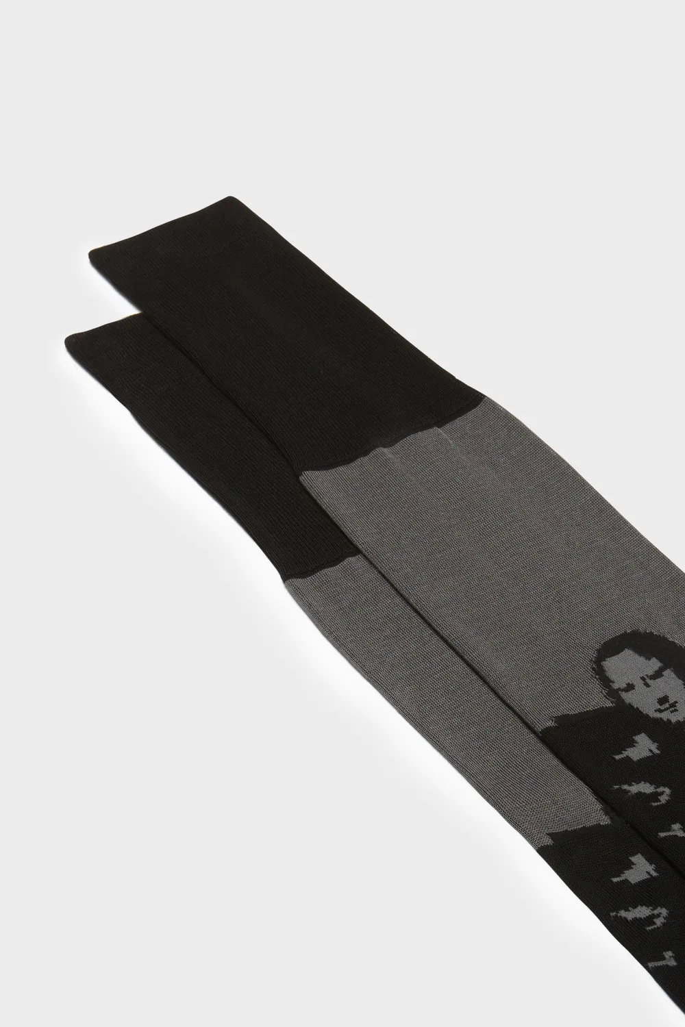 Bresciani Icon Art Gioconda sokker sort bomuld