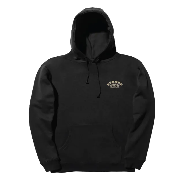 Stance Outfitters hoodie sort bomuldsblanding