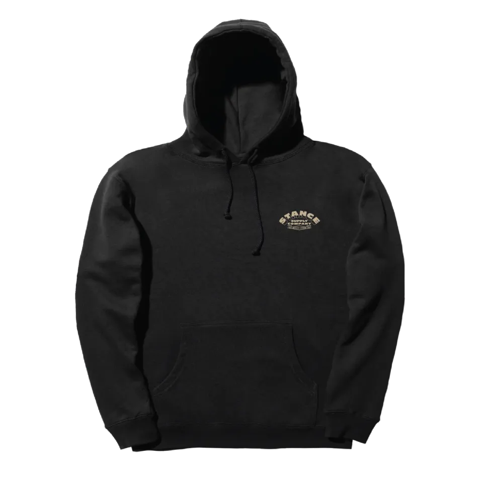 Stance Outfitters hoodie sort bomuldsblanding