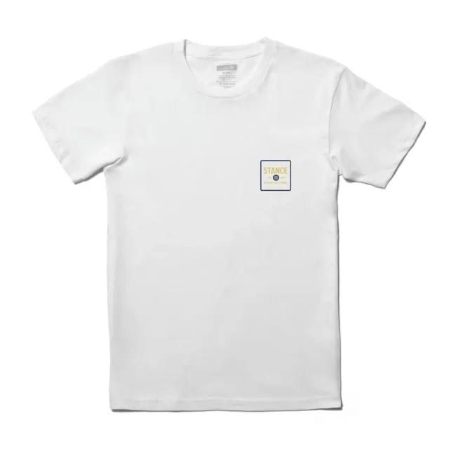 Stance Boxed T-shirt hvid 100% bomuld