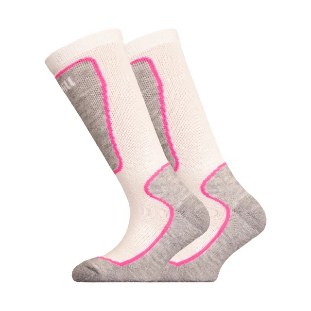 Uphillsport Valta Junior Alpine Ski M5 skisokker naturhvid merino