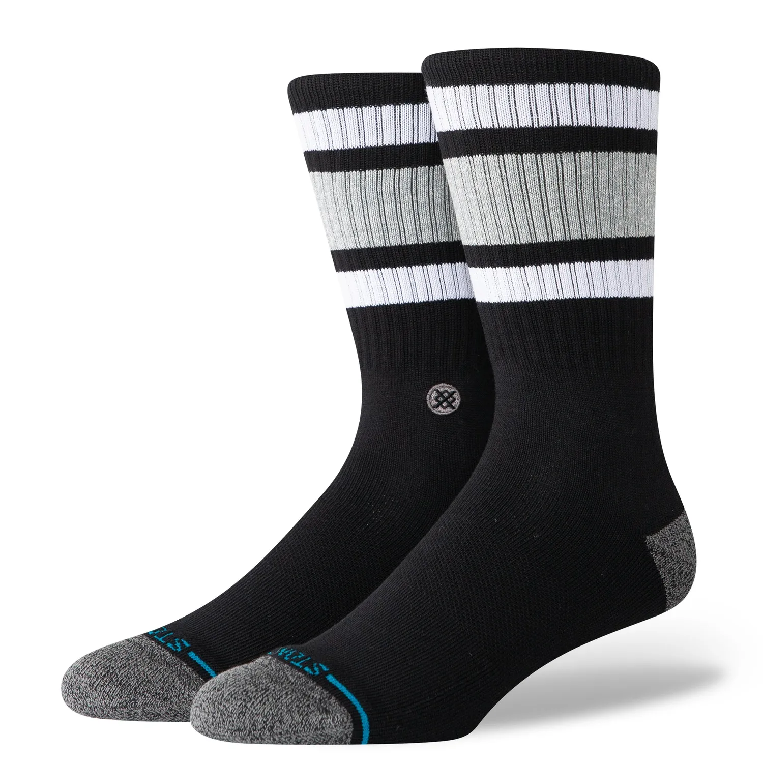 Stance Boyd Crew strømper multi 3-pak bomuld