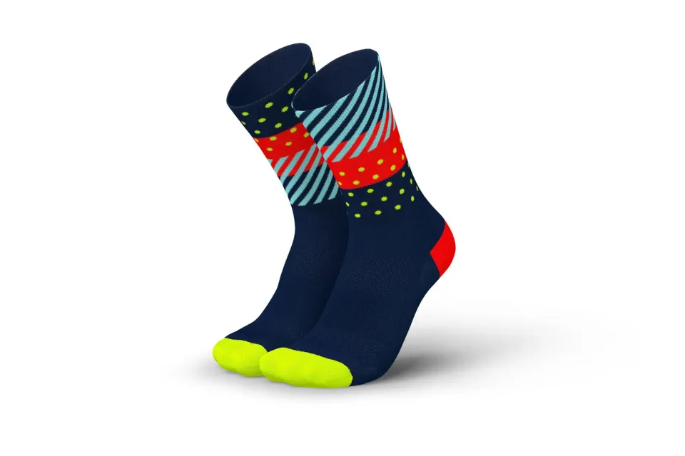 Incylence Ultralight Wildness Navy Inferno løbestrømper 43-46 åndbar