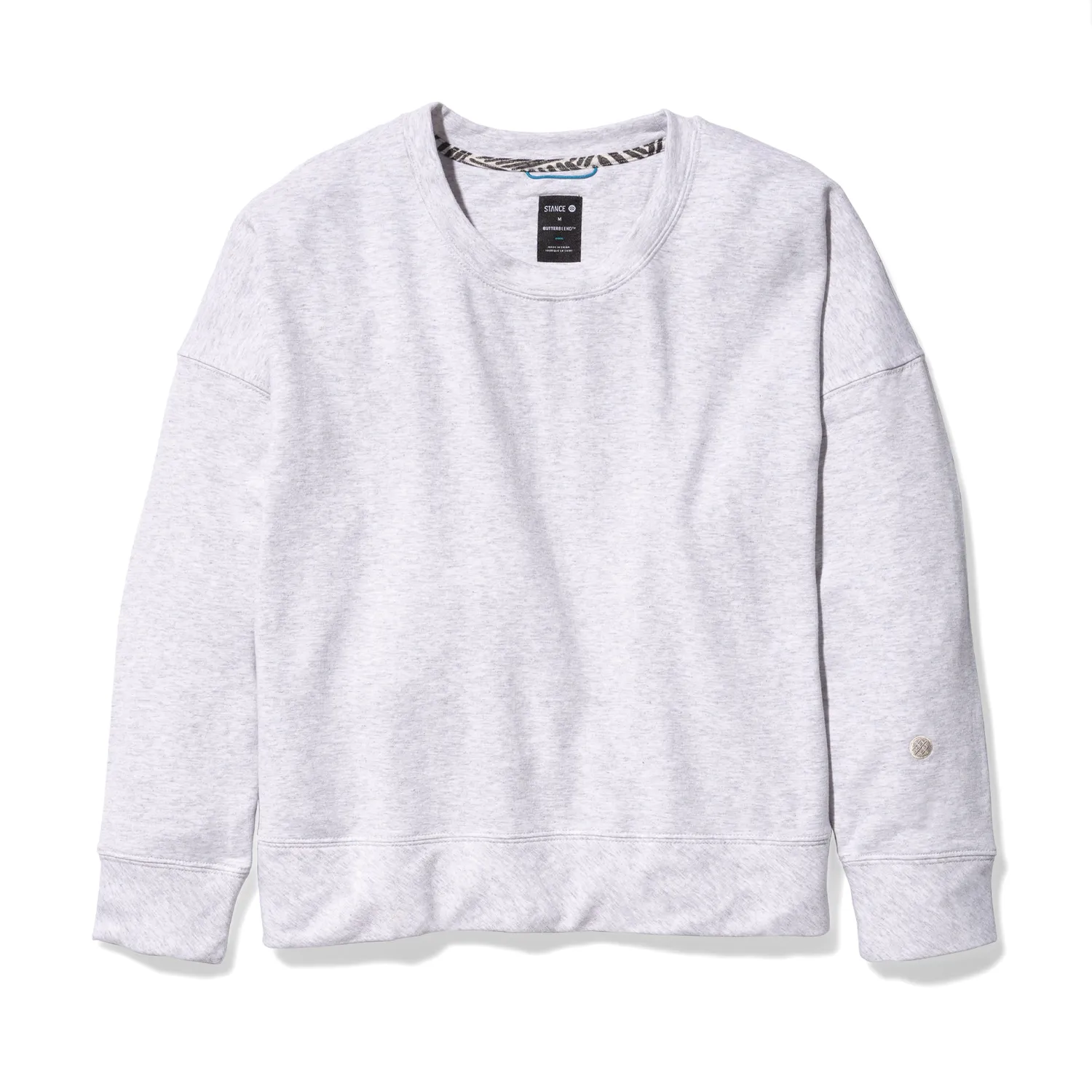 Stance Shelter Crew sweatshirt heather stone – dame