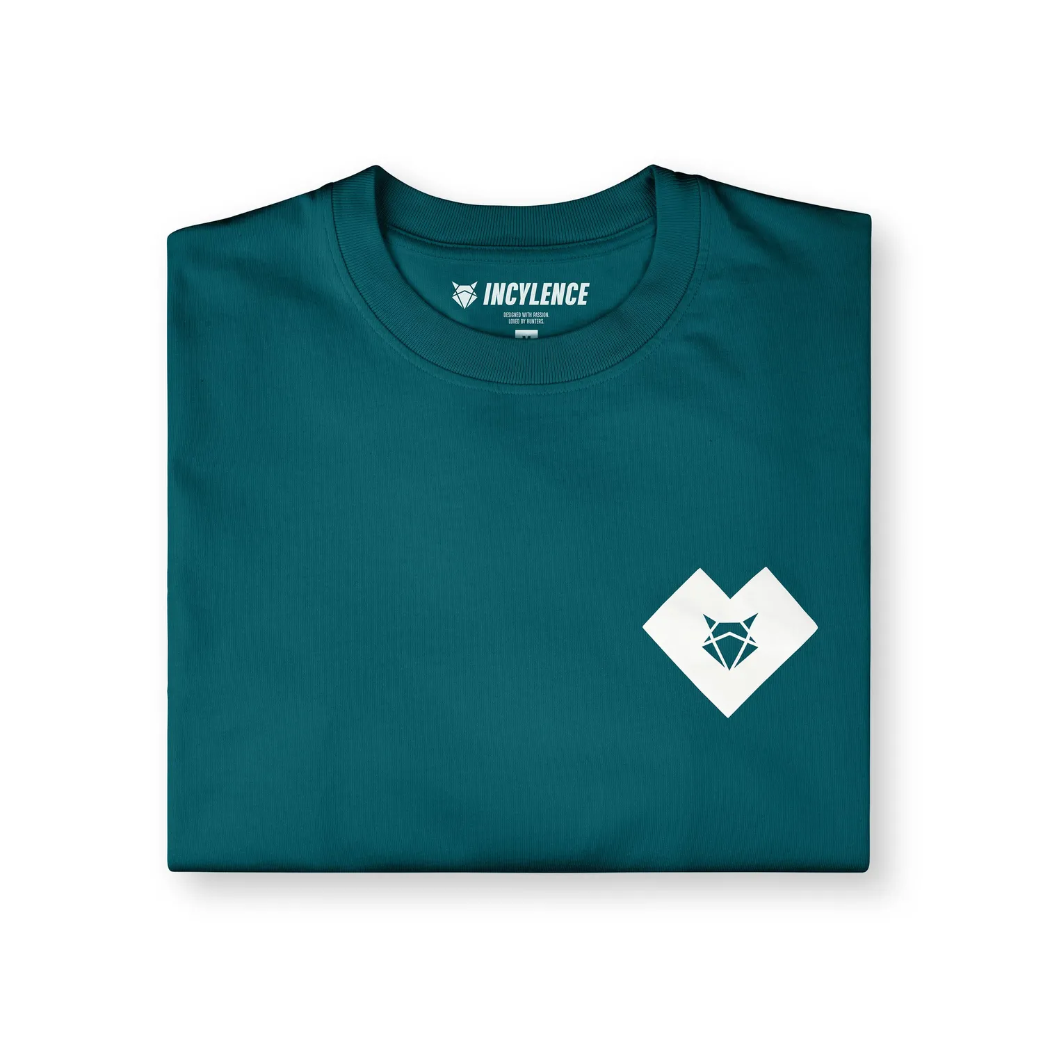 Incylence One Men t-shirt petrol økologisk bomuld