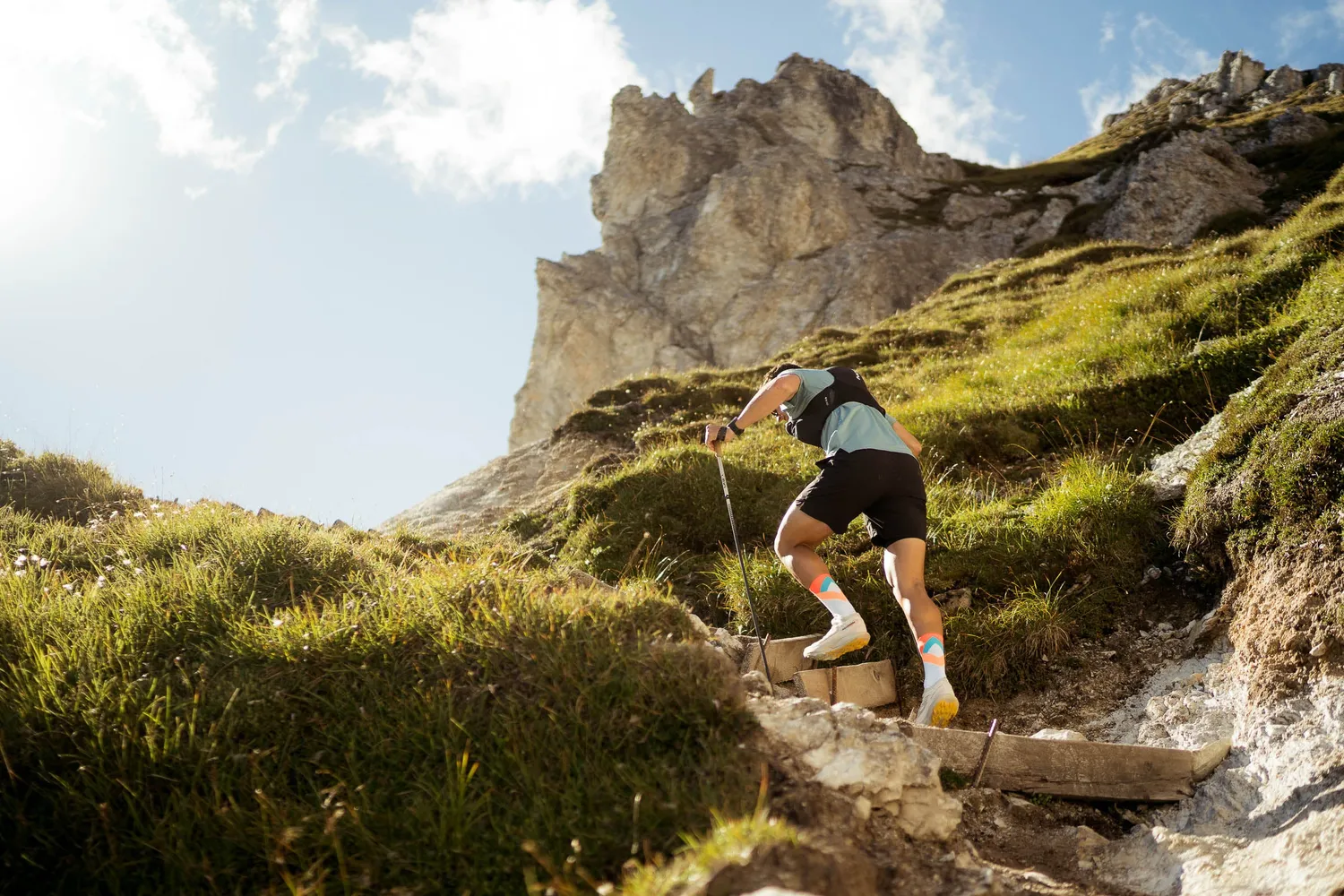 Incylence Trail Summits Magma trailstrømper Microlon