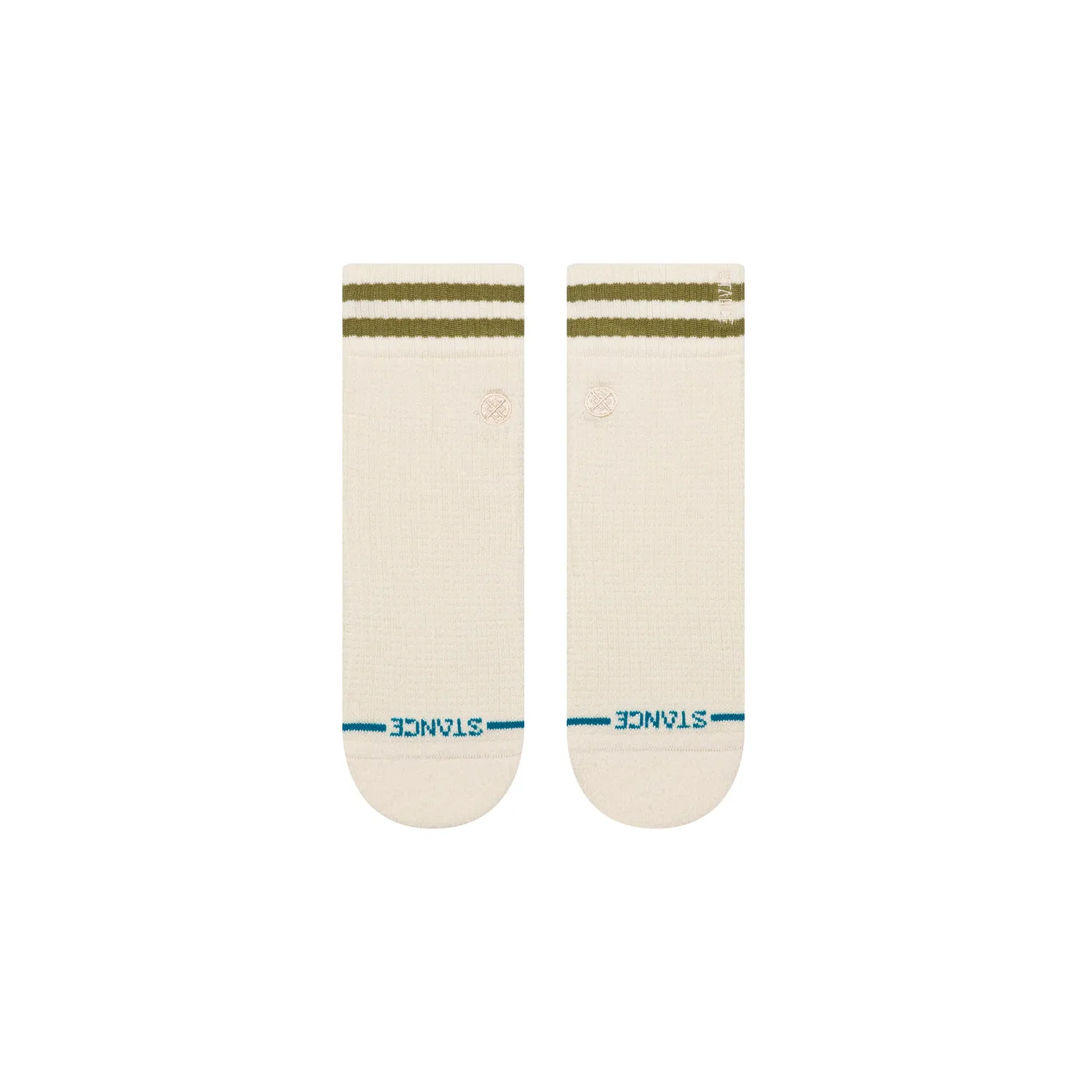 Stance Waffles N Butter quarter sokker ivory bomuld